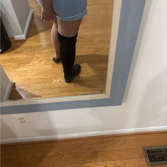 Tory burch knee high leather and suede boots - Picture 8 of 8